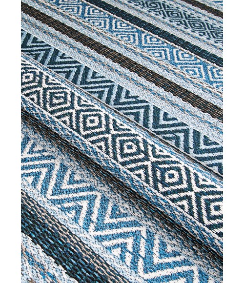 Couristan Cape Cobija Long Runner Azul Area Rug