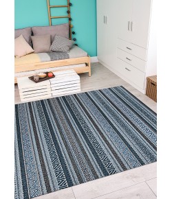 Couristan Cape Cobija Azul Area Rug 3 ft. 11 in. X 5 ft. 6 in. Rectangle