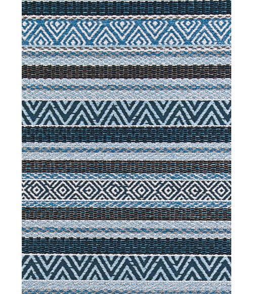 Couristan Cape Cobija 8' Runner Azul Area Rug