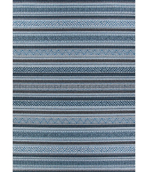 Couristan Cape Cobija 8' Runner Azul Area Rug