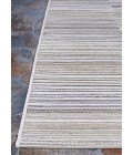 Couristan Cape Shoreham 2' x 4' Ivory/Charcoal Area Rug