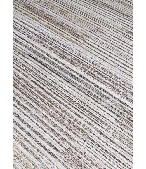 Couristan Cape Shoreham 2' x 4' Ivory/Charcoal Area Rug