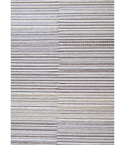 Couristan Cape Shoreham 2' x 4' Ivory/Charcoal Area Rug