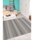Couristan Cape Sky Blue /Grey 9864/5038 3 ft. 11 in. X 5 ft. 6 in. Rectangle Rug