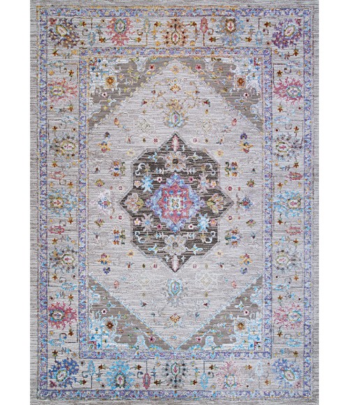 Couristan Gypsy Bone/Mocha AY30/0300 5 ft. 3 in. X 7 ft. 6 in. Rectangle Rug