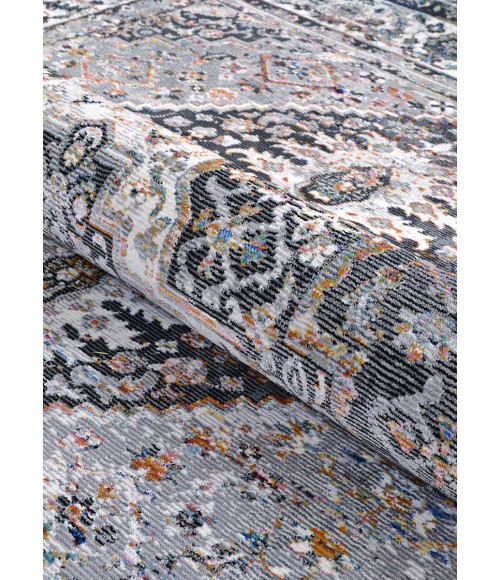 Couristan Gypsy Grey Rug AY38/0102 3 ft. 6 in. X 5 ft. 6 in. Rectangle - Rugs Town Couristan Gypsy Grey/Ivory AY38/0102 3 ft. 6 in. X 5 ft. 6 in. Rectangle Rug