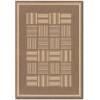 Couristan Recife Bistro Cocoa/Natural Area Rug 2 ft. 3 X 11 ft. 9 Rectangle