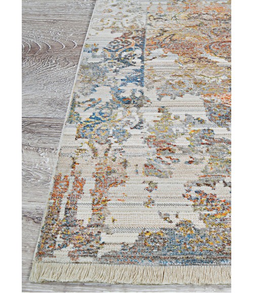 Couristan Halli Antique Lace-Mlt Rug H653/1001 5 ft. 3 in. X 7 ft. 6 in. Rectangle - Rugs Town Couristan Halli Antique Lace-Mlt H653/1001 5 ft. 3 in. X 7 ft. 6 in. Rectangle Rug