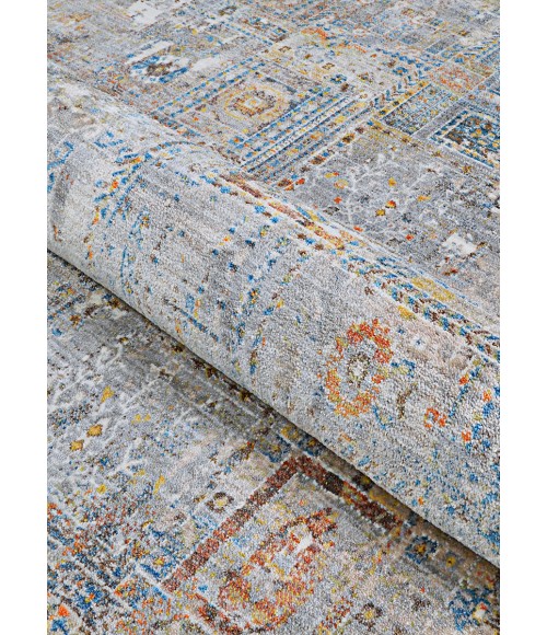 Couristan Halli Skyblu-Stone-Mlt H708/1100 9 ft. X 12 ft. Rectangle Rug