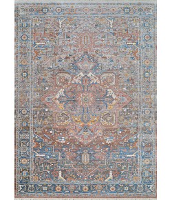 Couristan Halli Brick-Brown-Mlt H724/3100 9 ft. X 12 ft. Rectangle Rug