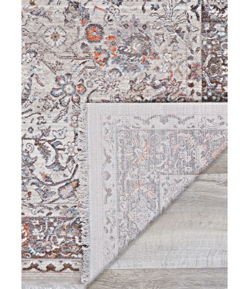 Couristan Halli Beige/Mocha H869/2001 2 ft. 6 in. X 8 ft. Rectangle Rug