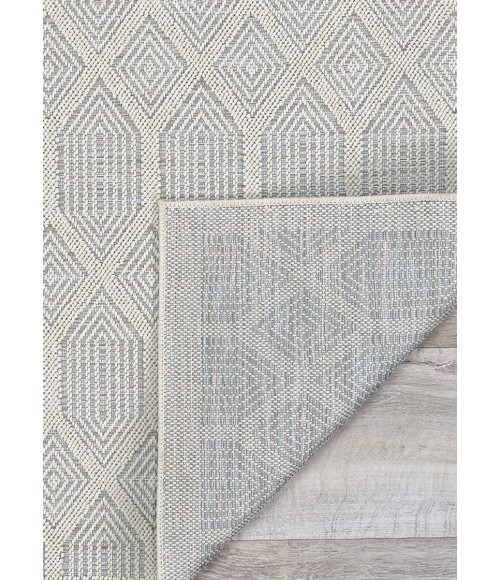 Couristan Liguria Aqua LIG3/1212 7 ft. 10 in. X 9 ft. 10 in. Rectangle Rug