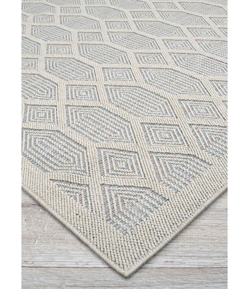 Couristan Liguria Aqua LIG3/1212 7 ft. 10 in. X 9 ft. 10 in. Rectangle Rug