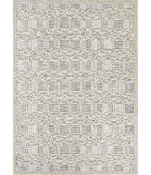 Couristan Liguria Aqua LIG3/1212 7 ft. 10 in. X 9 ft. 10 in. Rectangle Rug