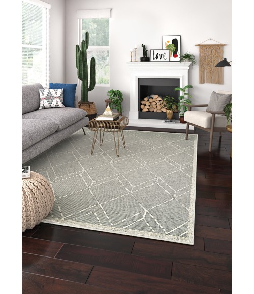 Couristan Liguria Dove Grey LIG4/1001 9 ft. X 12 ft. 1 in. Rectangle Rug