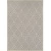 Couristan Liguria Dove Grey LIG4/1001 7 ft. 10 in. X 9 ft. 10 in. Rectangle Rug