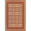 Couristan Recife Bistro Terra Cotta/Natl Area Rug 2 ft. 3 X 11 ft. 9 Rectangle