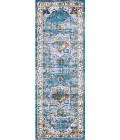 Gypsy Area Rug Couristan Gypsy Ely 4' x 6' Aqua/Multi/Ivory Area Rug
