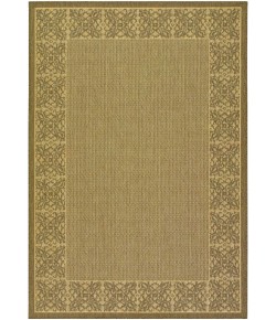 Couristan Recife Summer Chimes Natural/Cocoa Area Rug 2 ft. 3 X 11 ft. 9 Rectangle