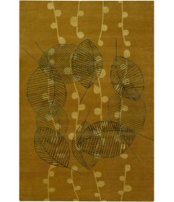 Couristan Impressions Tea Leaf Honey Gold Area Rug 9 ft. X 12 ft. Rectangle