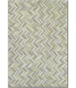 Couristan Tides Shelter Island Lemongrass/Beige Area Rug 6 ft. 7 X 9 ft. 6 Rectangle