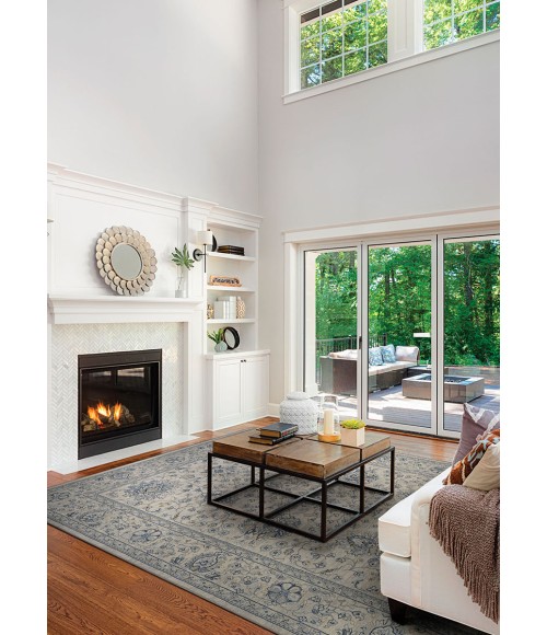 Sultan Treasures Area Rug Couristan Sultan Treasures Kash 8' x 11' Warm Slate Area Rug