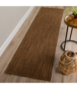 Dalyn Monaco Sisal MC100 Chocolate Area Rug 2 ft. 6 in. X 10 ft. Runner