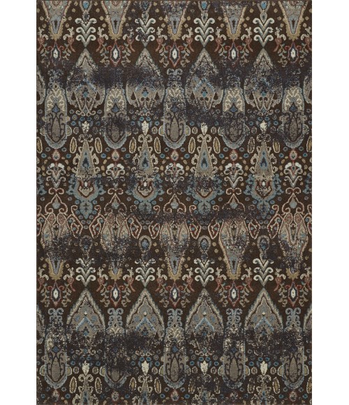 Dalyn Geneva GV315 Chocolate Area Rug 5 ft. 3 in. X 7 ft. 7 in. Rectangle