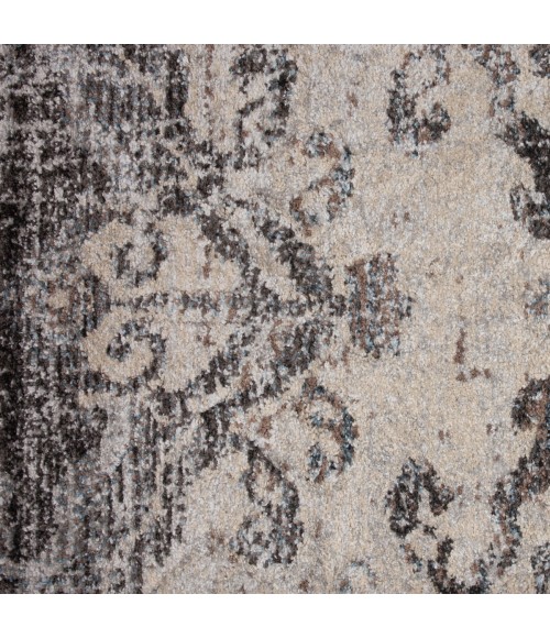 Dalyn Antigua AN11 Pewter Area Rug 3 ft. 3 in. X 5 ft. 3 in. Rectangle