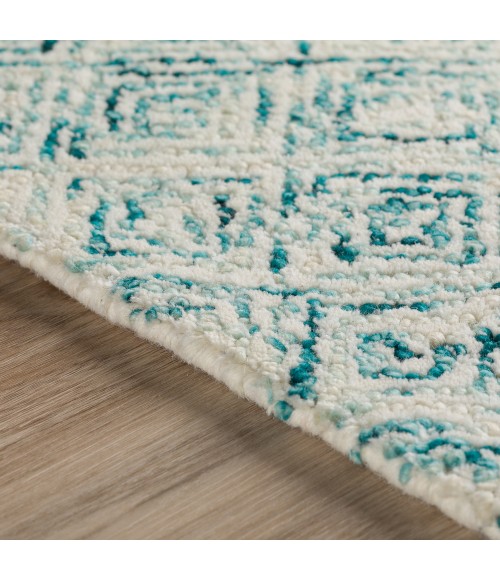 Dalyn Zoe Area Rug Dalyn Zoe ZZ1 Teal Area Rug 6 ft. X 9 ft. Rectangle