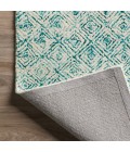 Dalyn Zoe Area Rug Dalyn Zoe ZZ1 Teal Area Rug 6 ft. X 9 ft. Rectangle