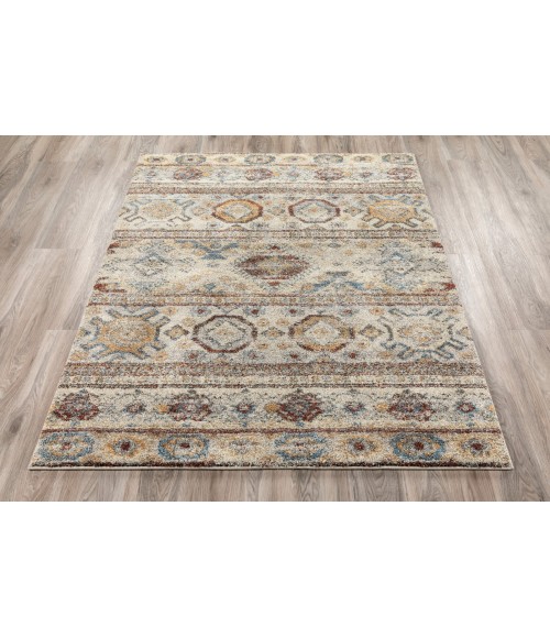 Dalyn Fresca FC1 Putty Area Rug 5 ft. 3 in. X 7 ft. 7 in. Rectangle
