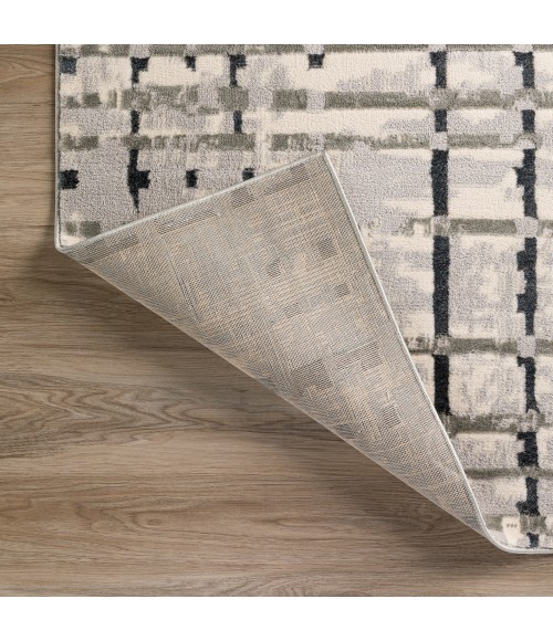 Dalyn Karma KM4 Grey Area Rug 1 ft. 8 in. X 2 ft. 6 in. Rectangle