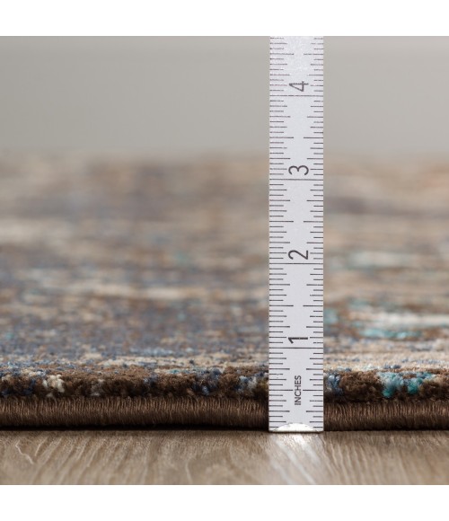 Dalyn Geneva GV315 Chocolate Area Rug 5 ft. 3 in. X 7 ft. 7 in. Rectangle