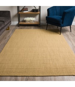 Dalyn Monaco Sisal MC100 Gold Area Rug 6 ft. X 9 ft. Rectangle