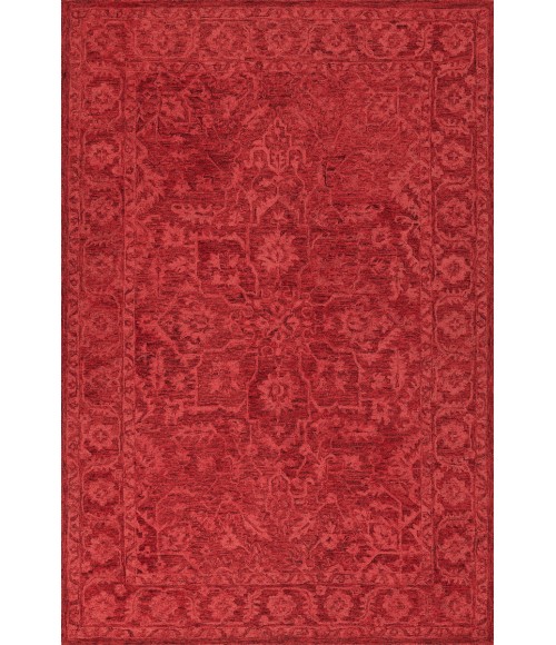 KORBA AREA RUG Dalyn Korba KB4 Red Area Rug 9 ft. X 13 ft. Rectangle
