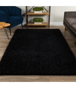 Dalyn Illusions IL69 Black Area Rug 3 ft. 6 in. X 5 ft. 6 in. Rectangle