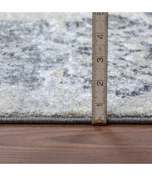 Dalyn Antigua AN11 Pewter Area Rug 3 ft. 3 in. X 5 ft. 3 in. Rectangle