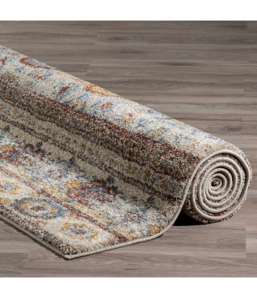 Dalyn Fresca FC1 Putty Area Rug 5 ft. 3 in. X 7 ft. 7 in. Rectangle