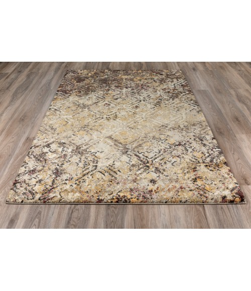 Dalyn Aero AE8 Mocha Area Rug 5 ft. 3 in. X 7 ft. 7 in. Rectangle