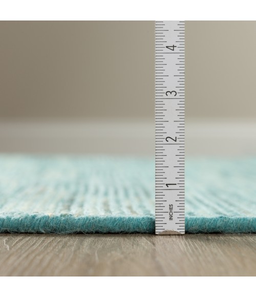 Dalyn Zion Area Rug Dalyn Zion ZN1 Teal Area Rug 12 ft. X 15 ft. Rectangle