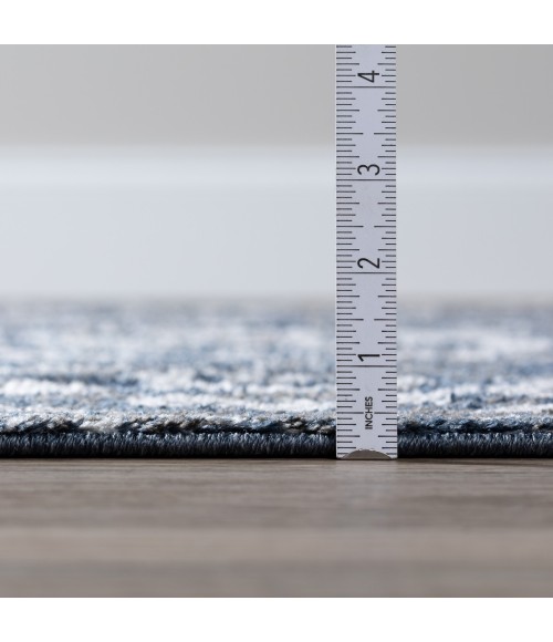 Dalyn Gala GA3 Navy Area Rug 4 ft. 11 in. X 7 ft. Rectangle