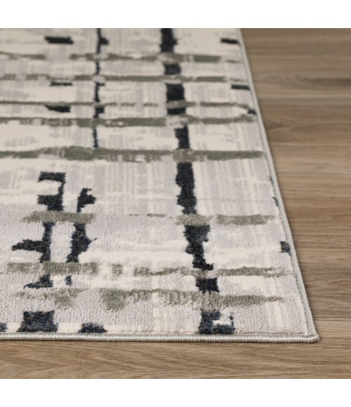 Dalyn Karma KM4 Grey Area Rug 1 ft. 8 in. X 2 ft. 6 in. Rectangle
