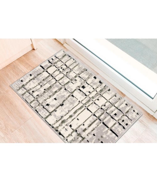 Dalyn Karma KM4 Grey Area Rug 1 ft. 8 in. X 2 ft. 6 in. Rectangle