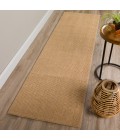 Dalyn Monaco Sisal MC300 Wheat Area Rug 2 ft. 3 in. X 7 ft. 6 in. Runner