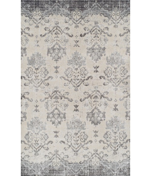 Dalyn Antigua AN11 Pewter Area Rug 3 ft. 3 in. X 5 ft. 3 in. Rectangle