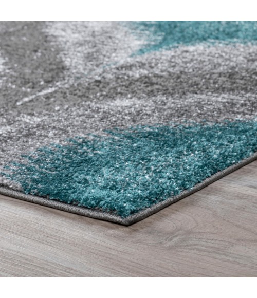 Dalyn Modern Greys MG4441 Teal Area Rug 7 ft. 10 in. X 10 ft. 7 in. Rectangle
