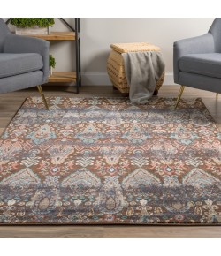 Dalyn Geneva GV315 Chocolate Area Rug 5 ft. 3 in. X 7 ft. 7 in. Rectangle