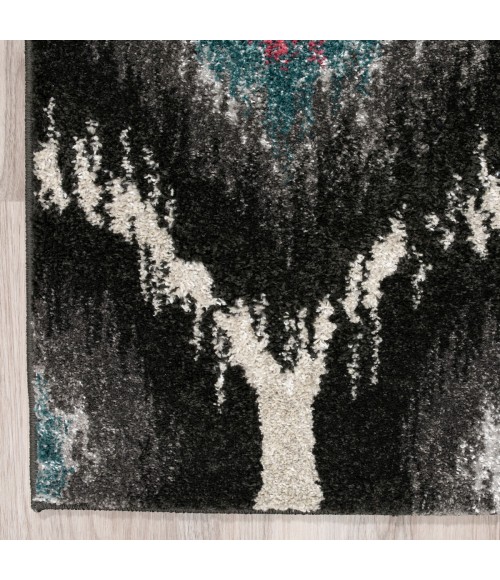 Dalyn Modern Greys MG360 Charcoal Area Rug 3 ft. 3 in. X 5 ft. 3 in. Rectangle