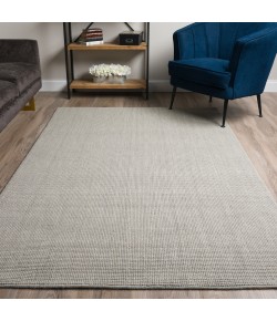 Dalyn Monaco Sisal MC300 Silver Area Rug 5 ft. X 7 ft. 6 in. Rectangle